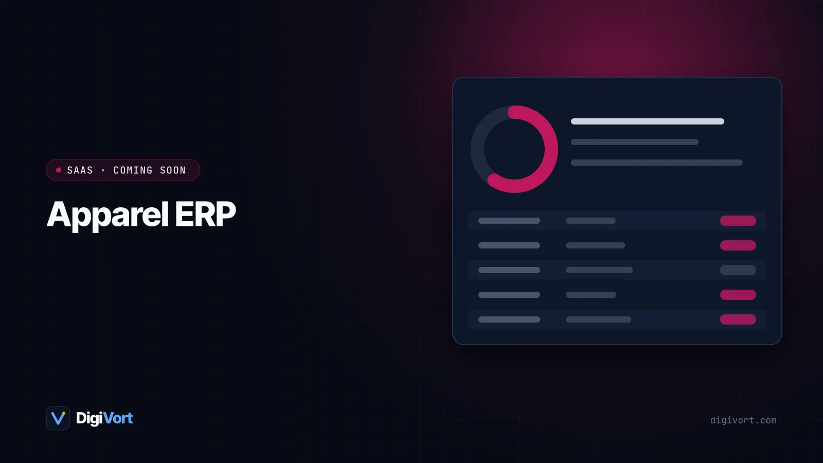 Apparel ERP interface illustration